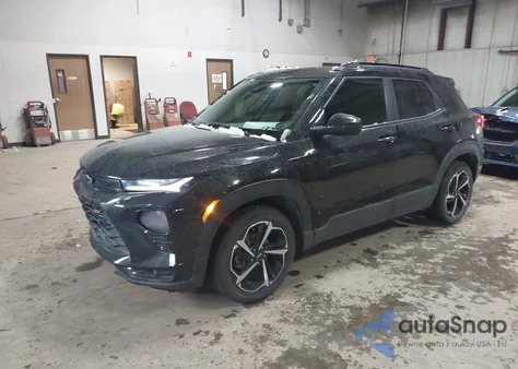 2022 Chevrolet Trailblazer Fwd Rs из США, поврежденный, VIN KL79MTSL9NB076751